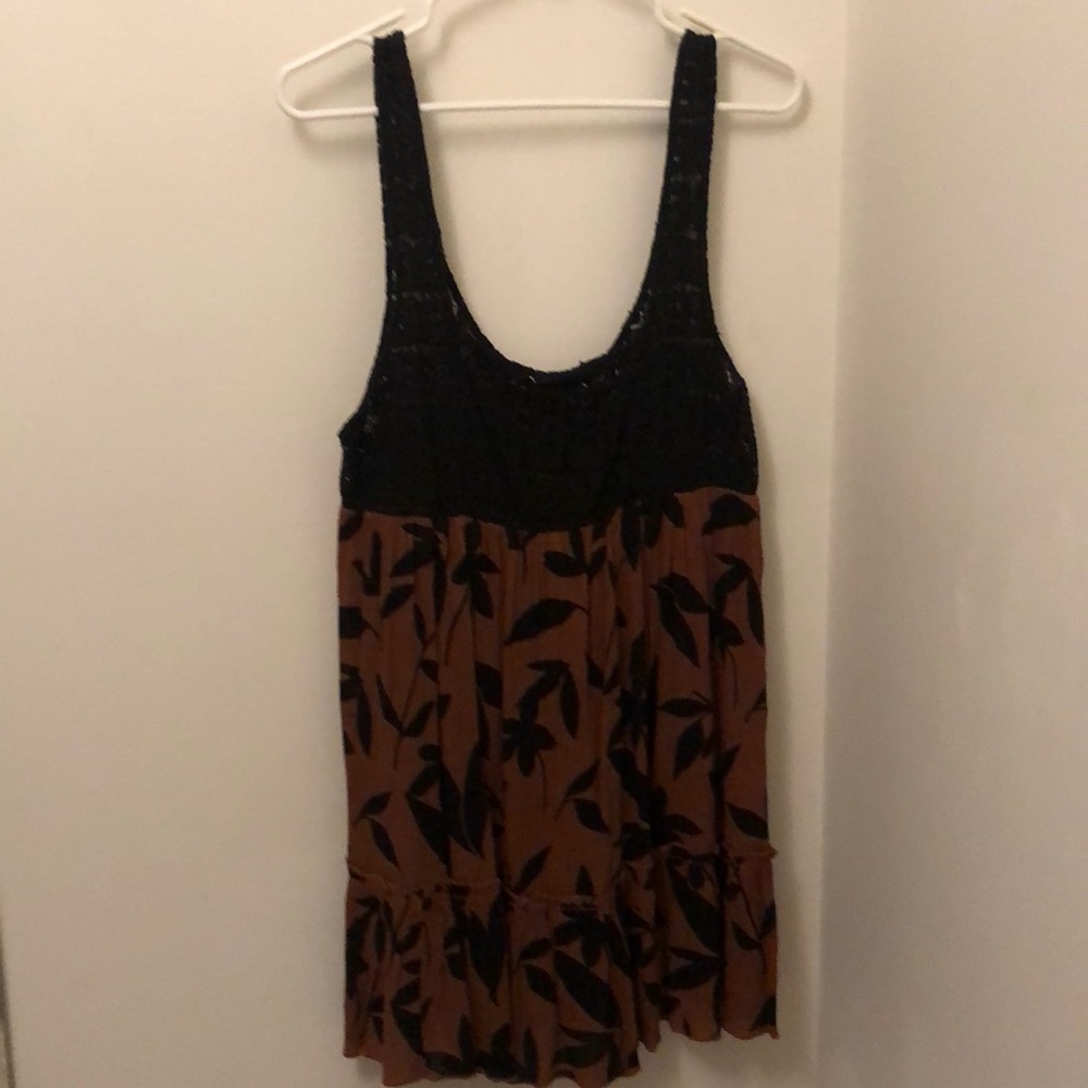 Out from under dress
